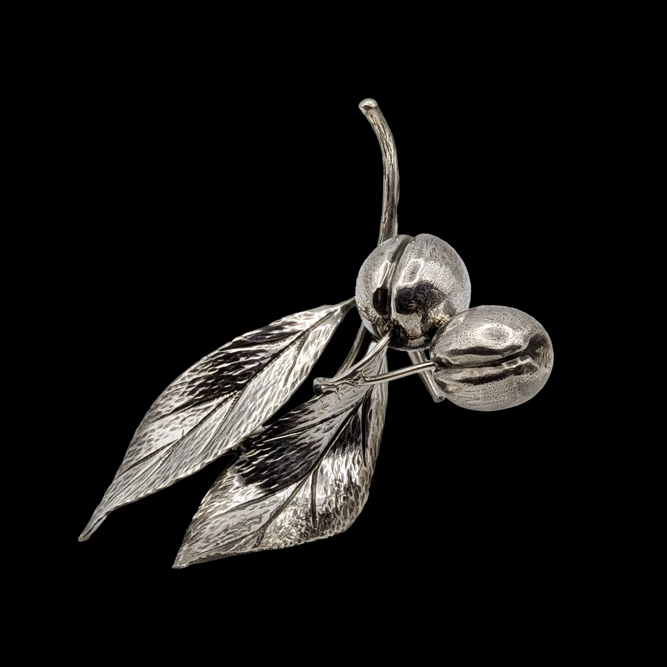 brin d'olivier en argent Buccellati 